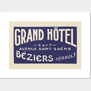 Grand Hotel Beziers Posters and Art